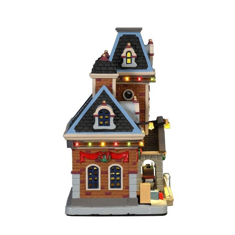 Main Terminal Train Station con Alimentatore 4.5V. Lemax