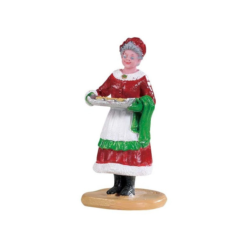 Statuina Mrs. Claus Cookies. Lemax
