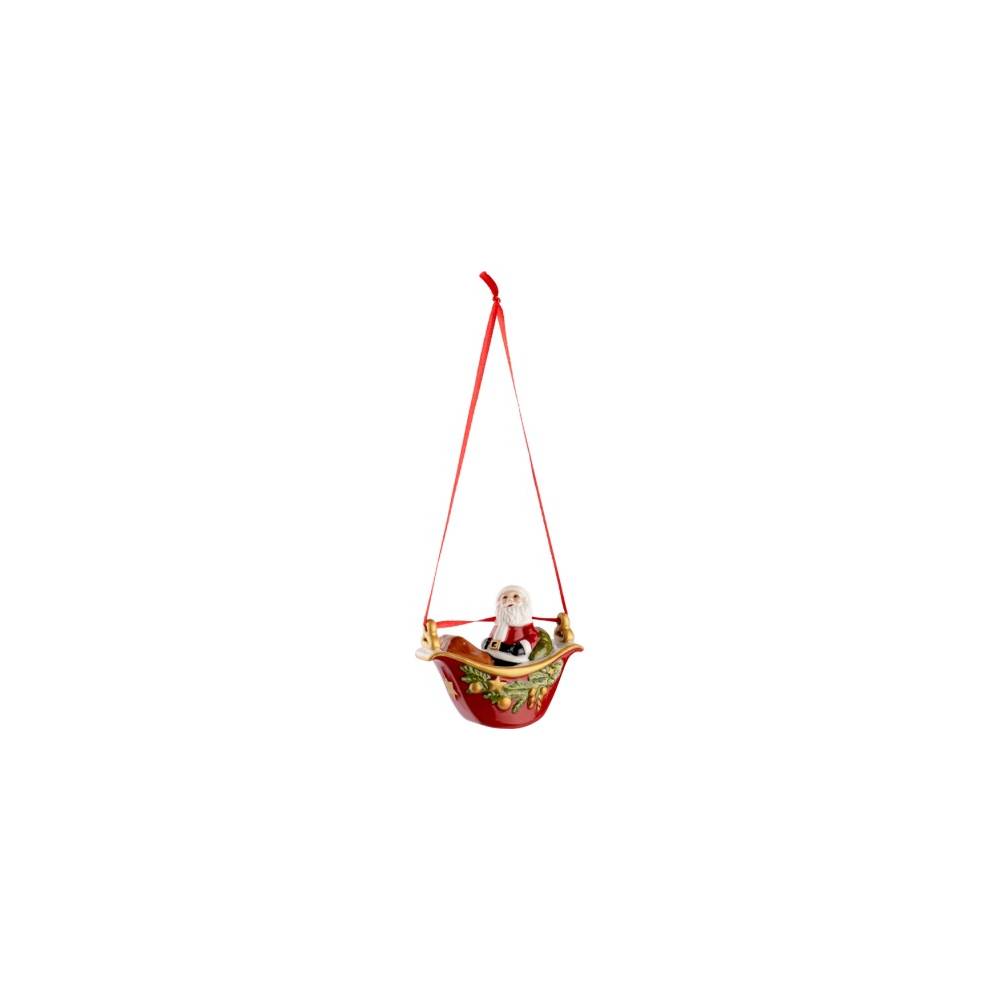 Ornamento cabina ruota panoramica con babbo natale. Villeroy & Boch