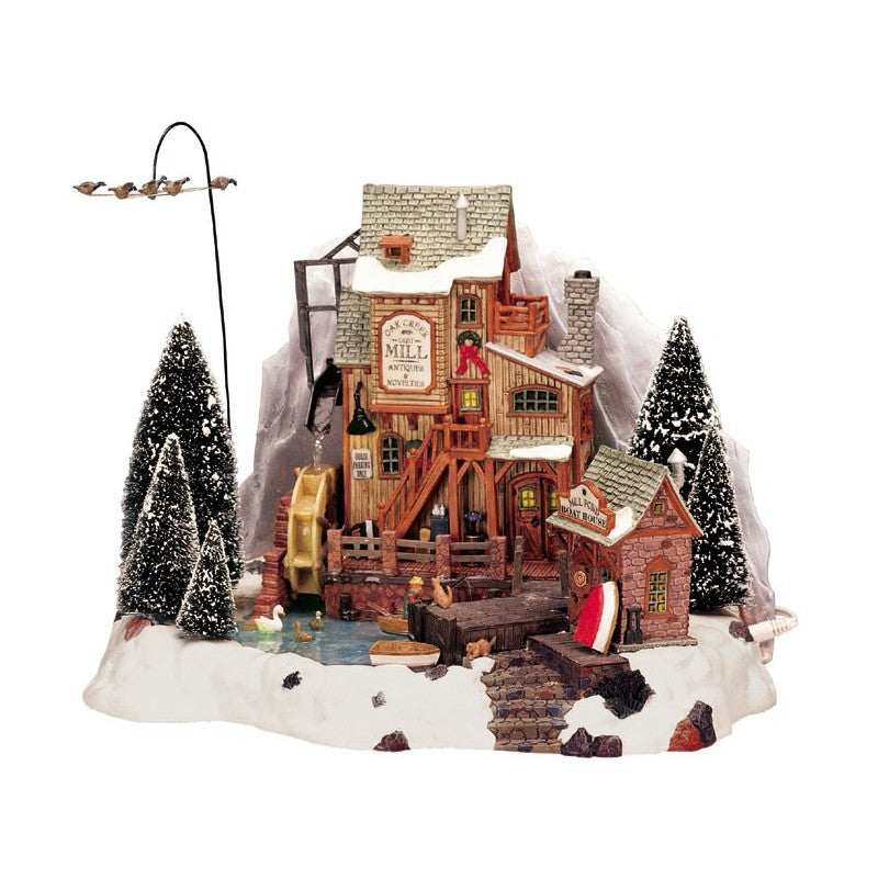 Oak Creek Grist Mill con Alimentatore 4.5V. Lemax