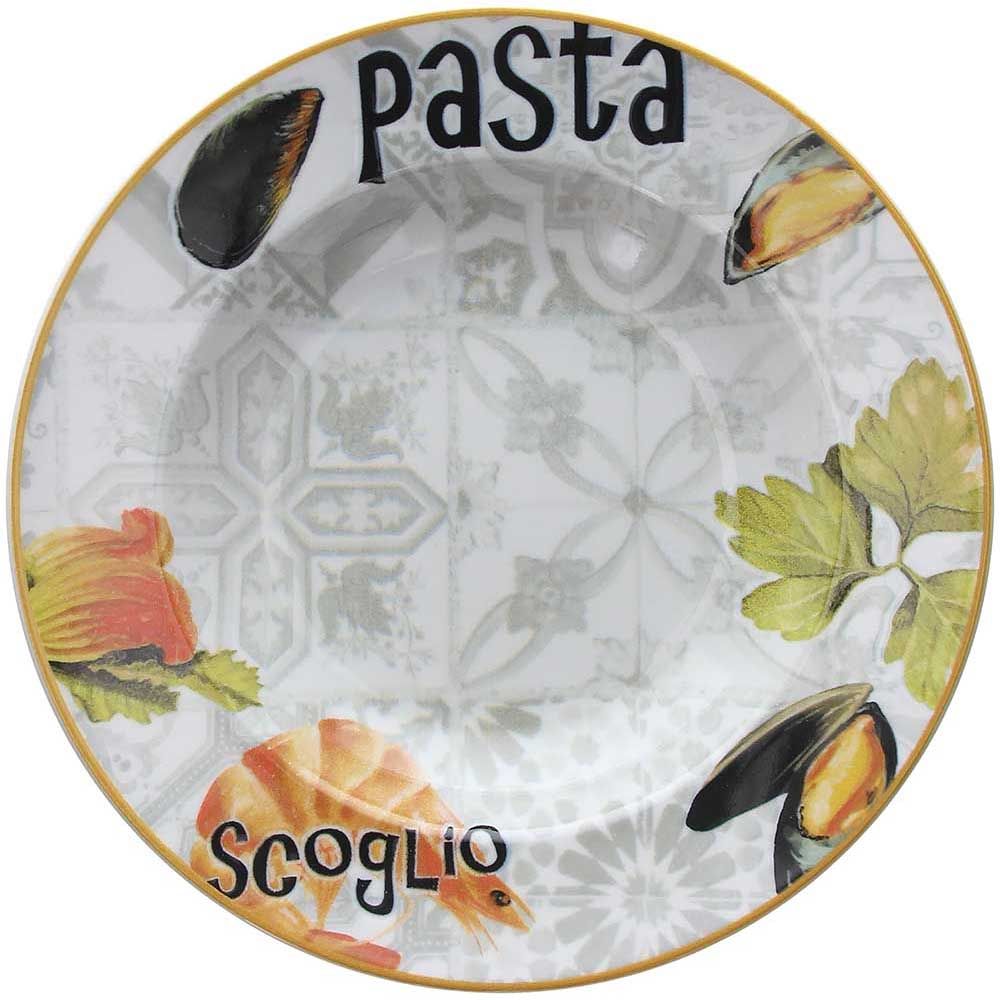 Piatto pasta "Pasta allo scoglio", in porcellana, 29cm. Tognana