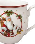 Tazza con manico Babbo Natale e renna Linea Toy's Delight. Villeroy &amp;amp Boch