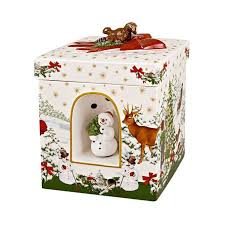 Pacchetto regalo grande rettangolare albero di Natale Villeroy & Boch linea Christmas Toy's