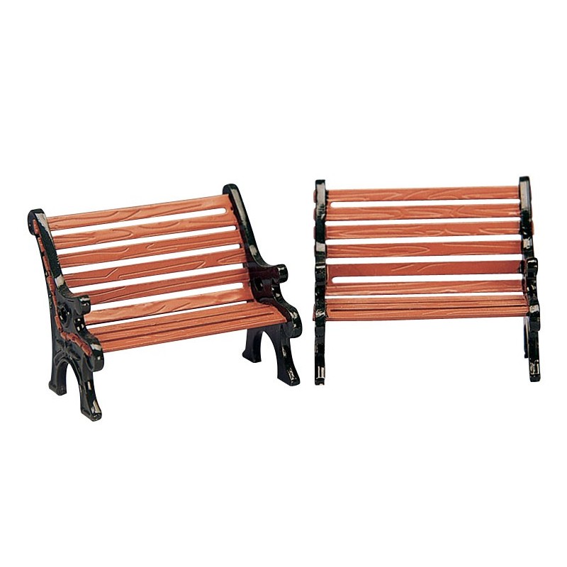 Panchine, Park Bench Set of 2. Lemax