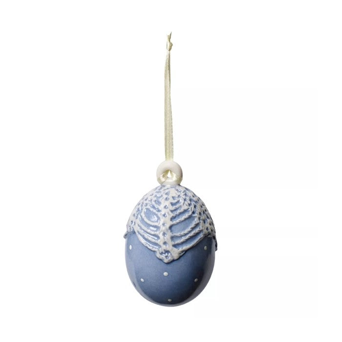 Uovo singolo blu Ornamento Linea Spring eggs. Villeroy & Boch
