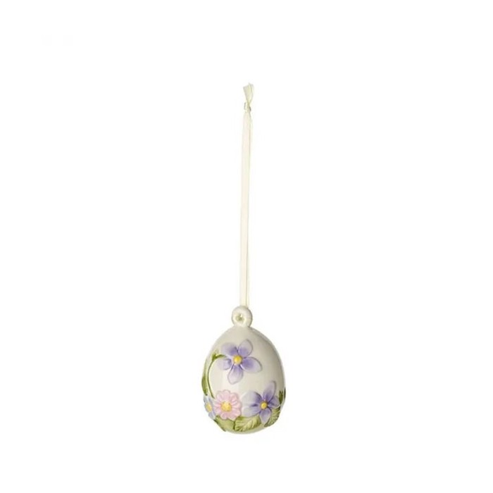 Set 2 uova con fiori Ornamento Linea Spring eggs. Villeroy & Boch