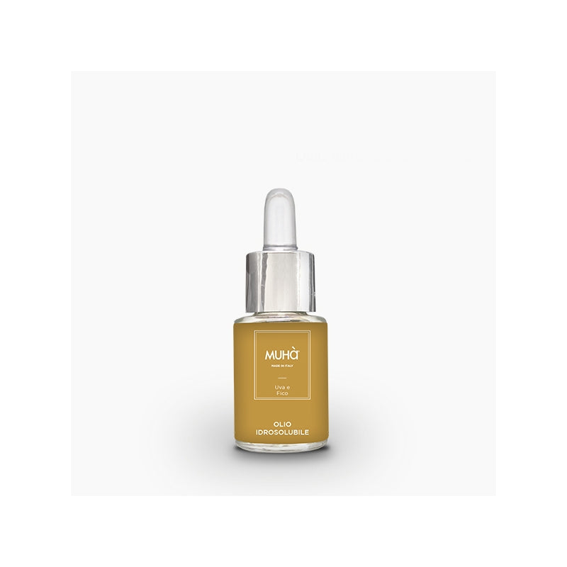 Olio idrosolubile, da 15 ml. Uva e fico. Muhà