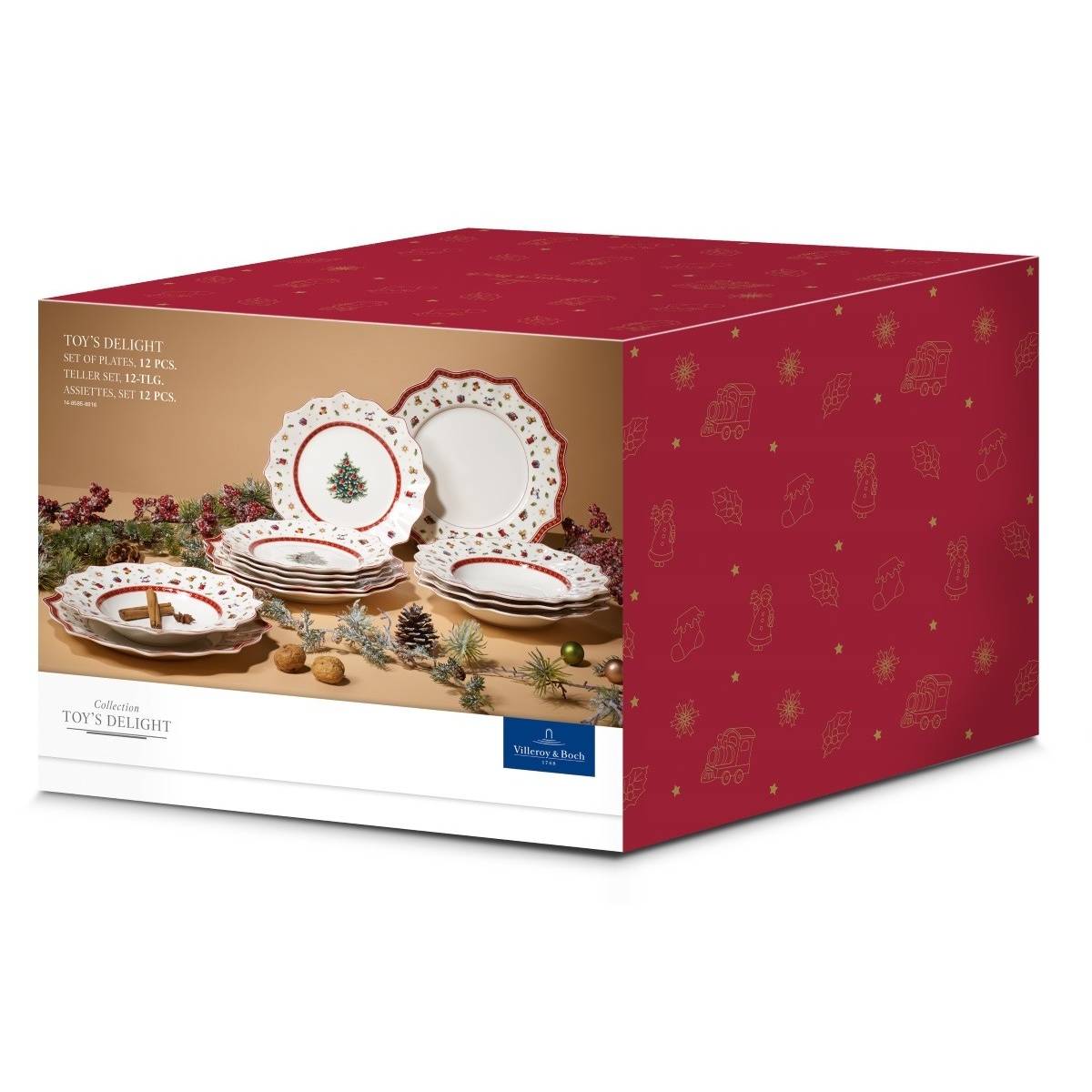 Set di piatti 12 pezzi Villeroy &amp; Boch Linea Toy's delight