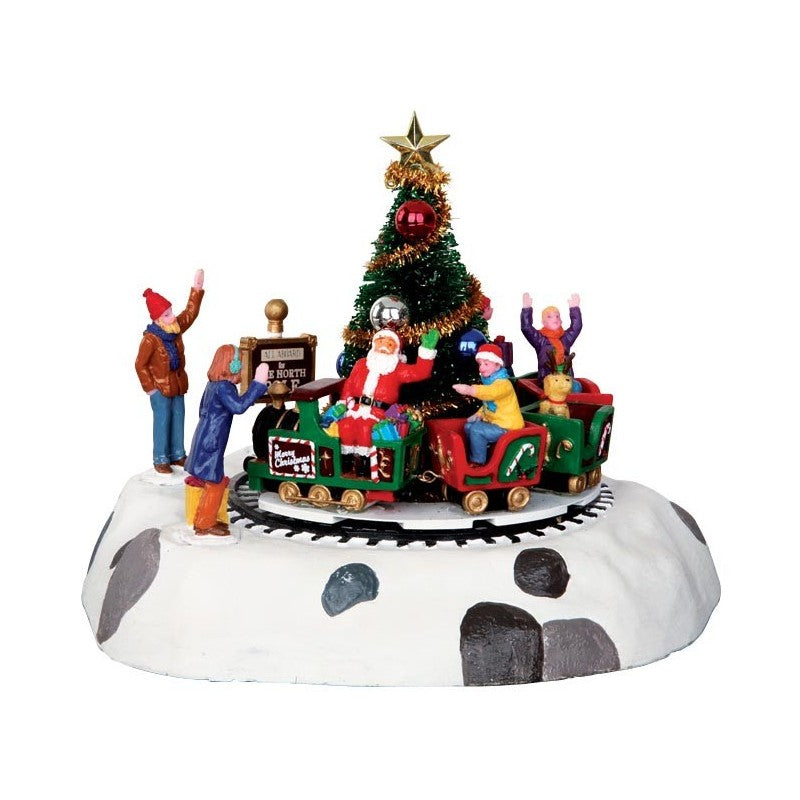 Santa's Kiddie Train B/O 4.5V. Lemax