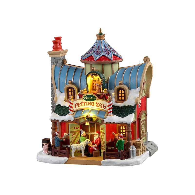 Santa'S Petting Zoo B/O 4.5V. Lemax