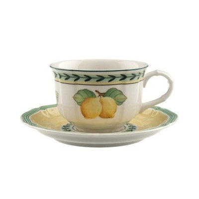 Set 6 Tazze tè con piattino FRENCH GARDEN. Villeroy &amp; Boch