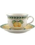 Set 6 Tazze tè con piattino FRENCH GARDEN. Villeroy &amp; Boch