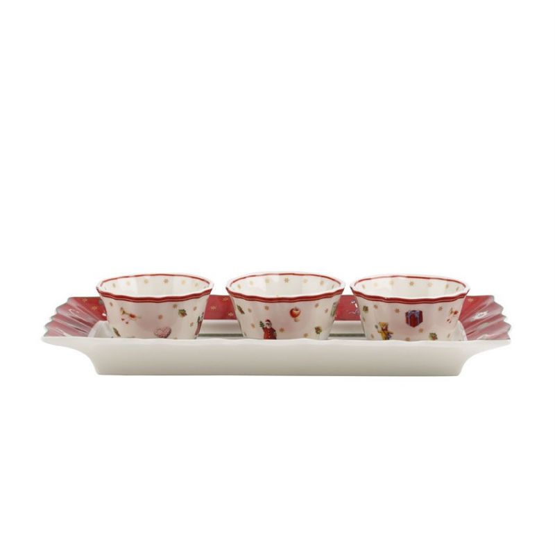Set per salse 4 pezzi Villeroy &amp;amp Boch linea Toy's delight