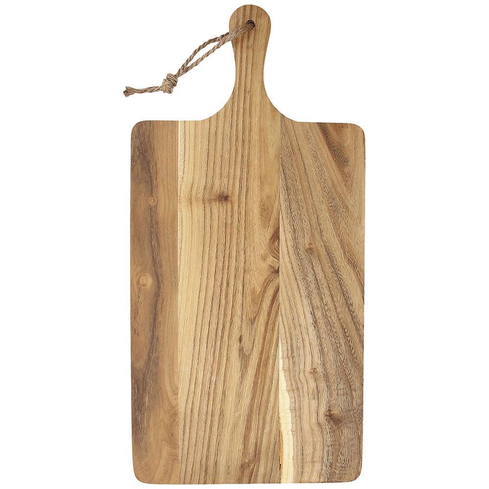 Tagliere rettangolare in legno, misura 49x24 cm. Tognana porcellane