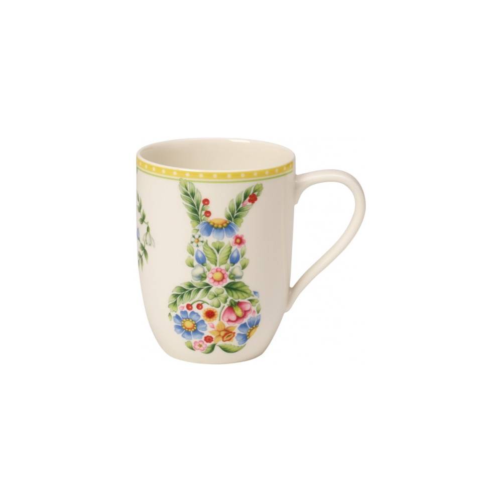 Mug coniglio e fiori, Linea Spring awakening. Villeroy & Boch