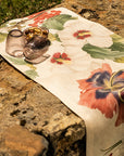 Runner puro lino, linea Garden eden, misura 50x150 cm. The napking