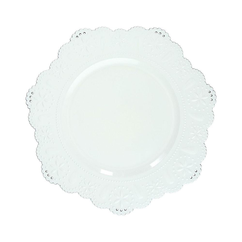 Set 5 sottopiatti Lace rotondi, cm.34. Tognana