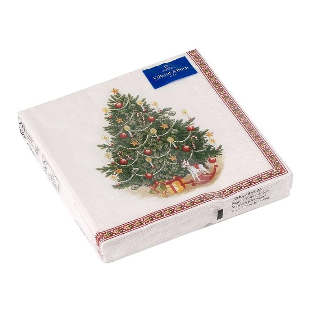 Tovaglioli in carta natalizi piccoli Albero di Natale Villeroy &amp; Boch