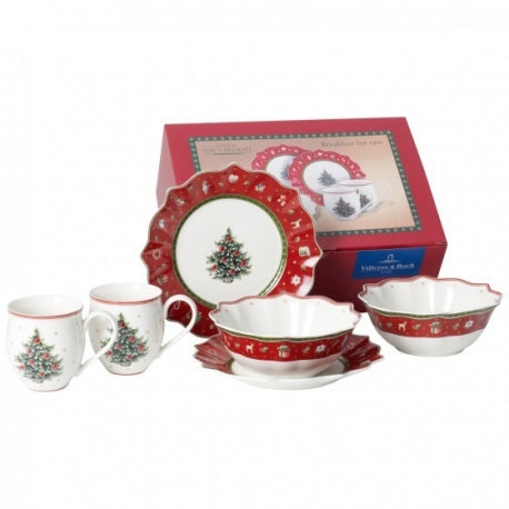Colazione per 2 persone set 6 pezzi Villeroy &amp Boch linea toy's delight