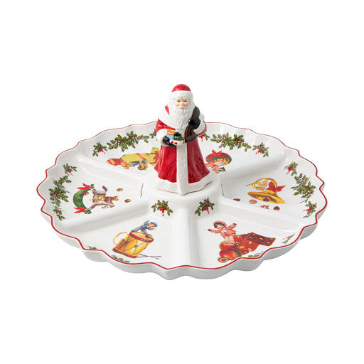 Antipastiera Babbo Natale (Cabaret) Nostalgia. Villeroy &amp Boch linea Toy's fantasy