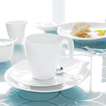 Set 6 Tazze caffè espresso con piattino FLOW. Villeroy &amp; Boch