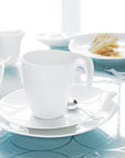 Set 6 Tazze caffè espresso con piattino FLOW. Villeroy &amp; Boch