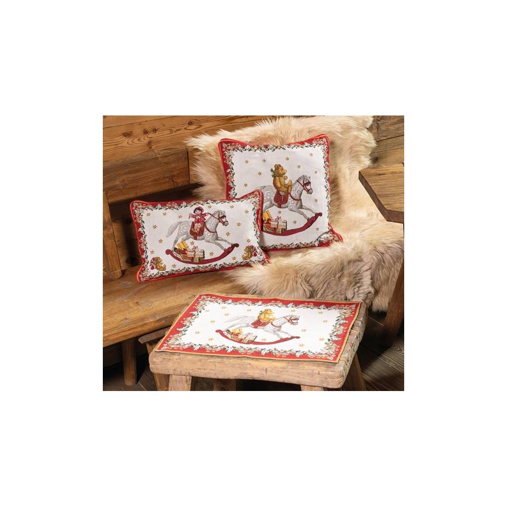 Cuscino quadrato in gobelin Villeroy &amp;amp Boch Linea Toy's fantasy