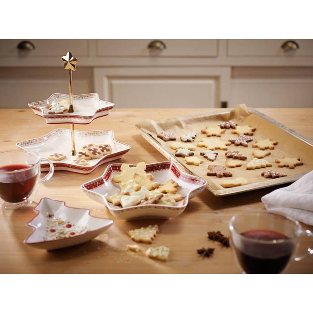 Alzata 2 piani, Linea Winter Bakery Delight. Villeroy & Boch