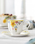 Set 2 Tazza da Caffè 230ml con Piattino Spring Awakening. Villeroy & Boch