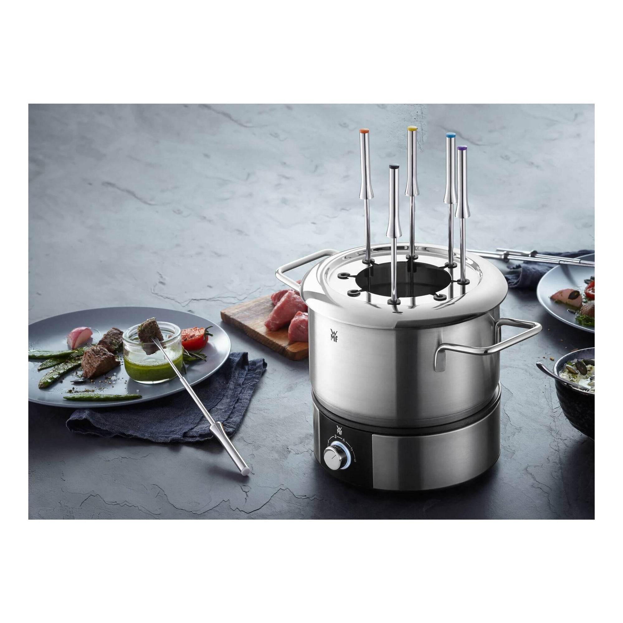 Fonduta elettrica Lono, per 8 persone. WMF